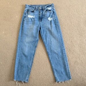 American Eagle Light Blue Distressed Jeans
